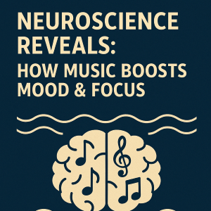 Neuroscience- music boosts mood and focus