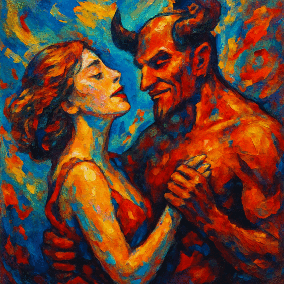 Danced with the Devil cover art