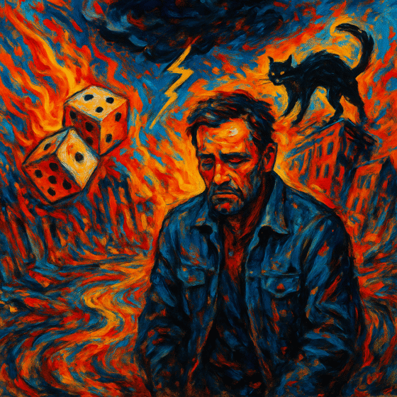 Bad luck and trouble cover art