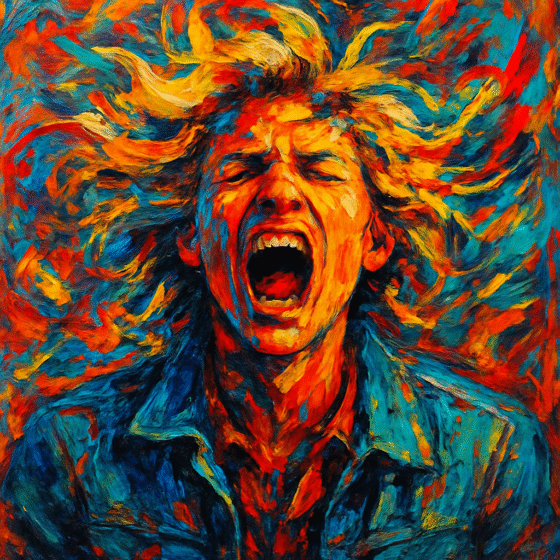 Love is best at the edge of control cover art