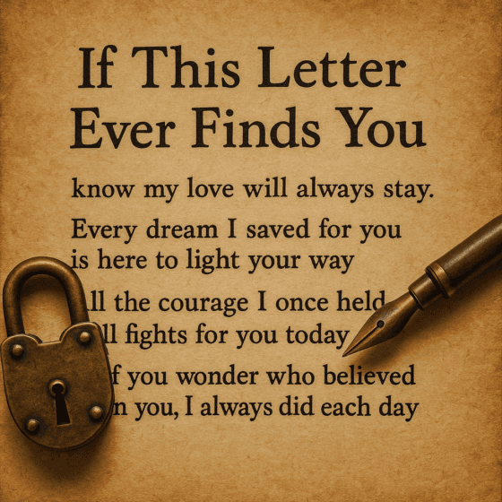 If This Letter Ever Finds You cover art